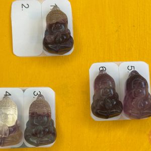 Boeddha hanger van fluoriet