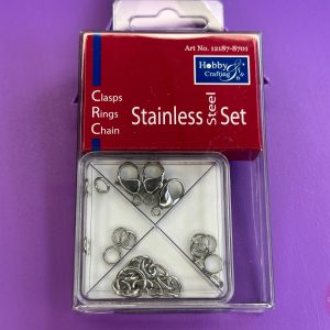 RVS sluiting setje 15mm