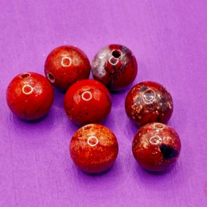 Rode jaspis kraal 8mm